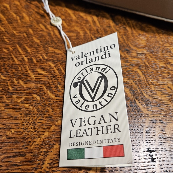 Valentino Orlandi Quilted Tote Bag, Vegan Leather NWT - Picture 4 of 9